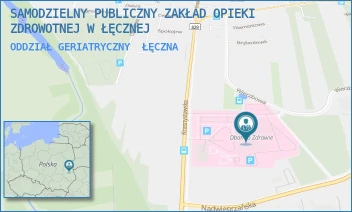 ODDZIAŁ GERIATRYCZNY - SAMODZIELNY PUBLICZNY ZAKŁAD OPIEKI ZDROWOTNEJ W ŁĘCZNEJ - KRASNYSTAWSKA 52,  ŁĘCZNA