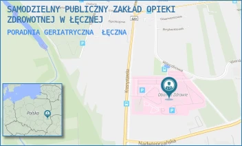 PORADNIA GERIATRYCZNA - SAMODZIELNY PUBLICZNY ZAKŁAD OPIEKI ZDROWOTNEJ W ŁĘCZNEJ - KRASNYSTAWSKA 52,  ŁĘCZNA