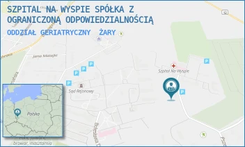 ODDZIAŁ GERIATRYCZNY - SZPITAL NA WYSPIE SPÓŁKA Z OGRANICZONĄ ODPOWIEDZIALNOŚCIĄ - UL. PSZENNA 2,  ŻARY
