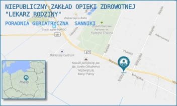 PORADNIA GERIATRYCZNA - NIEPUBLICZNY ZAKŁAD OPIEKI ZDROWOTNEJ "LEKARZ RODZINY" - KRÓTKA 2,  SANNIKI