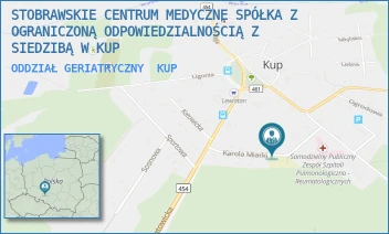 ODDZIAŁ GERIATRYCZNY - STOBRAWSKIE CENTRUM MEDYCZNE SPÓŁKA Z O. O. Z SIEDZIBĄ  W KUP - KAROLA MIARKI 14/-,  KUP