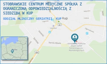 ODDZIAŁ KLINICZNY GERIATRII - STOBRAWSKIE CENTRUM MEDYCZNE SPÓŁKA Z O. O. Z SIEDZIBĄ  W KUP - UL. KAROLA MIARKI 14/-,  KUP