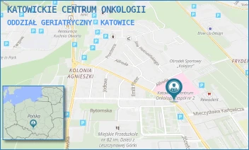 ODDZIAŁ GERIATRYCZNY - KATOWICKIE CENTRUM ONKOLOGII - UL. JÓZEFOWSKA 119,  KATOWICE