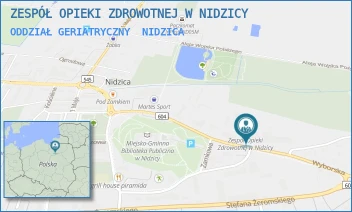 ODDZIAŁ GERIATRYCZNY - ZESPÓŁ OPIEKI ZDROWOTNEJ W NIDZICY - MICKIEWICZA 25,  NIDZICA