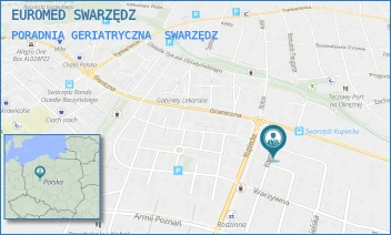 PORADNIA GERIATRYCZNA - EUROMED SWARZĘDZ - KOWALSKA 12,  SWARZĘDZ